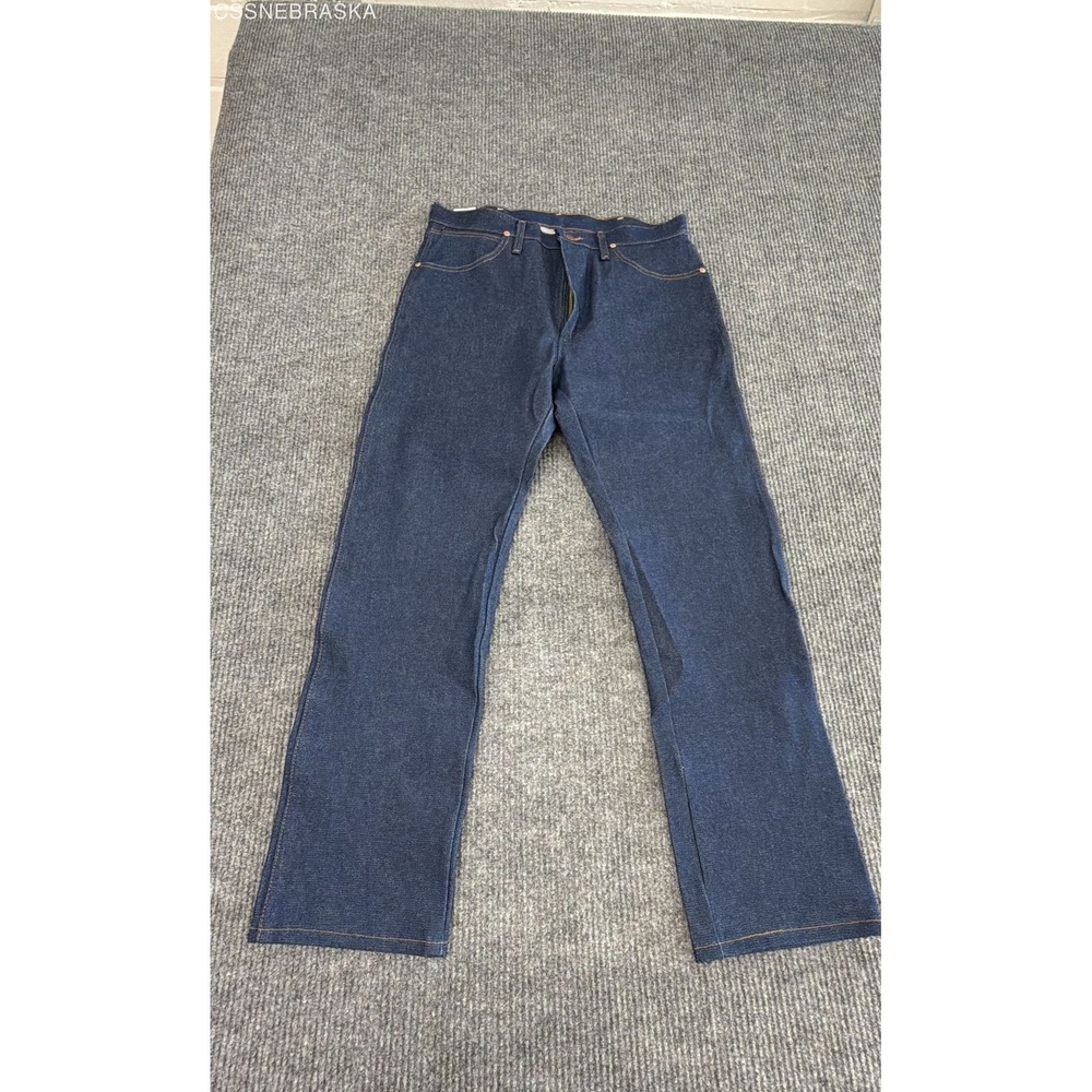 Wrangler Men's Cowboy Cut 13MWZ Dark Wash Denim Jeans 34x31 NWT